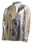 National Safety Apparel X-Large Silver Aluminized Acrysil Coat With Snap Front Closure
