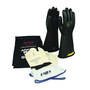 Protective Industrial Products Size 9 Black NOVAX® Rubber/Goatskin Class 2 Linesmens Gloves