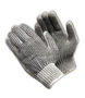 Protective Industrial Products Gray Large Cotton/Polyester General Purpose Gloves Knit Wrist