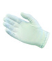 Protective Industrial Products Men's White CleanTeam® Heavy Weight Nylon Inspection Gloves With Rolled Hem Cuff