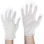 Protective Industrial Products Medium White CleanTeam® Light Weight Nylon Inspection Gloves With Rolled Hem Cuff