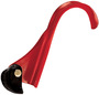 RADNOR™ 8" H X 2.9" W Black/Red Steel/Nylon Umbrella Type Cable Holder
