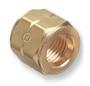 RADNOR™ Model 8, 9/16" - 18 UNF B LH Brass Acetylene/Fuel Gas Hose Nut