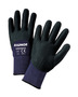 RADNOR™ Medium 15 Gauge Nitrile And Micro-Foam Palm, Finger And Knuckles Coated Work Gloves With Nylon Liner And Knit Wrist