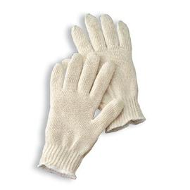 RADNOR™ Natural Women's Regular Weight Cotton General Purpose Gloves Knit Wrist