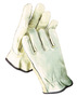 Radnor® Large Natural Standard Grain Cowhide Unlined Driver Gloves