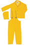 MCR Safety® Small Yellow Classic .35 mm Polyester/PVC Suit