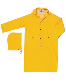 MCR Safety® Medium Yellow 49" Classic .35 mm Polyester/PVC Jacket