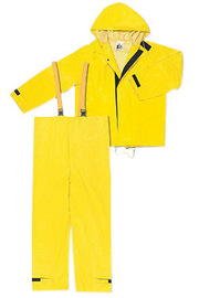 MCR Safety® 4X Yellow Concord 0.35 mm Neoprene/Nylon Suit