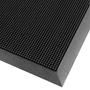 Superior Manufacturing 28" X 46" Black Molded Rubber NoTrax® Rubber Brush™ Anti Fatigue Floor Mat