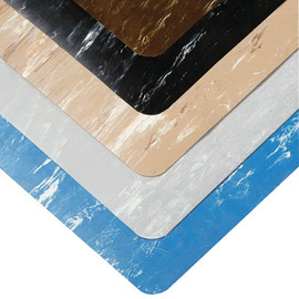 Superior Manufacturing 3' X 12' Black Vinyl NoTrax® Marble Sof-Tyle™ Anti Fatigue Floor Mat