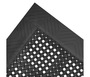 Superior Manufacturing 30" X 48" Black PVC NoTrax® Diamond Flex-Lok™ Anti Fatigue Floor Mat Tile