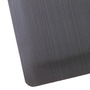 Superior Manufacturing 2' X 3' Black Vinyl NoTrax® Ergo Mat™ Grande™ Anti Fatigue Floor Mat