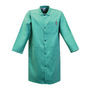 Stanco Safety Products™ Large Green Cotton Flame Resistant Jacket With Front Snap Closure