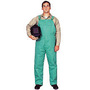 Stanco Safety Products™ 5X Green Cotton Flame Resistant Overalls/Bib Pants With Slide Buckle Closure