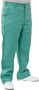 Stanco Safety Products™ 32" X 32" Green Cotton Flame Resistant Pants With Zipper Closure