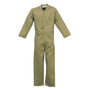 Stanco Safety Products™ X-Large Tan Indura®/UltraSoft® Flame Resistant Coveralls With Front Zipper Closure