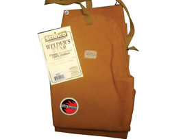Stanco Safety Products™ One Size Fits Most Brown Cotton Flame Resistant Sleeves With Snap Closure