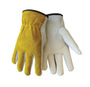 Tillman® Small Brown And White Top Grain Split Cowhide Unlined Drivers Gloves