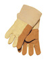 Tillman™ Tillman® X-Large 14" Brown 22 Ounce Acrylic Coated Fiberglass, Flextra® And Cowhide Heat Resistant Gloves With 14" Gauntlet Cuff And Wool Lining And Wing Thumb