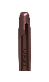 Tuffaloy A-1408 1/2" X 2" Pointed Nose Standard Straight Tip
