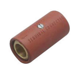 Tweco® Model 2-SF-50 Screw-On Fiber Cable Connector - Male Half Terminal Connector For #4 - #2 Cable (1/2" NC)