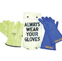 Salisbury by Honeywell Size 10 Blue Rubber Class 00 Linesmens Gloves
