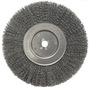 Weiler® 10" X 3/4" Trulock™ Stainless Steel Crimped Wire Wheel Brush