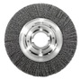 Weiler® 10" X 2" Trulock™ Stainless Steel Crimped Wire Wheel Brush