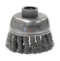 Weiler® 2 3/4" X M14 X 2" Steel Knot Wire Cup Brush