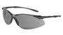 Honeywell Sperian Tectonic™ Wilson® Wrap-Around Gloss Black Safety Glasses With Gray TSR® Anti-Scratch/Hard Coat Lens