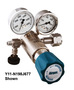 Airgas® Model C198J Stainless Steel High Delivery Pressure Self-Venting Single Stage Regulator With 1/4" FNPT Connection