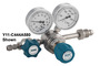Airgas® Model C444G Stainless Steel High Purity Single Stage Pressure Regulator With 1/4" FNPT Connection And Threadless Seat