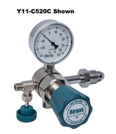 Airgas® Model C520C705 Aluminum Corrosive Service Single Stage Economy Model Regulator
