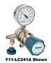 Airgas® Single Stage Brass 0-400 psi Low Pressure Analytical Cylinder Regulator