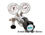 Airgas® Model N198J680 Brass High Delivery Pressure Self-Venting Single Stage Regulator With 1/4" FNPT Connection