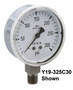 Airgas® 2 1/2" 0 - 500 PSI Monel Gauge With 10 PSI Graduations And 1/4" Male NPT Lower Mount