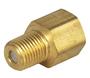 Airgas® 1500 psi Maximum Brass Micron 10 Inline Economy Gas Filter With 1/4"" FNPT Inlet And 1/4"" MNPT Outlet