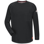 Bulwark® 2X Regular Black Westex G2™ Fabrics By Milliken®/Cotton/Polyester/Polyoxadiazole Flame Resistant Long Sleeve Shirt