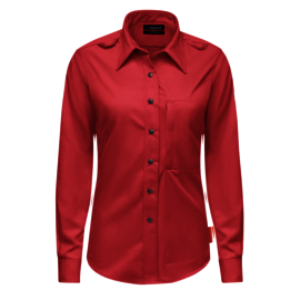 Bulwark® Women's X-Small Red Nomex® Comfort by Dupont® Flame Resistant Shirt
