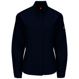 Bulwark® Women's 3X Navy Westex G2™ Flame Resistant Shirt