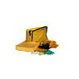 RADNOR™ 13 lbs Yellow Polypropylene Spill Kit