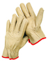 Radnor® Small Natural Premium Grain Cowhide Unlined Driver Gloves