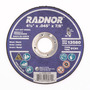 RADNOR™ 4 1/2" X .045" X 7/8"  Ceramic Alumina Type 1 Cut Off Wheel