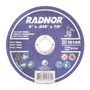 RADNOR™ 6" X .045" X 7/8"  Ceramic Alumina Type 1 Cut Off Wheel
