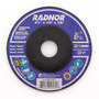 RADNOR™ 4 1/2" X 1/4" X 7/8"  Ceramic Alumina Type 27 Depressed Center Grinding Wheel