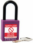 Reece Safety Purple Nylon Padlock (Keyed Alike)