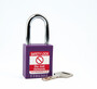 Reece Safety Purple Nylon Padlock (Keyed Differently)