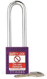 Reece Safety Purple Nylon Padlock (Keyed Differently)