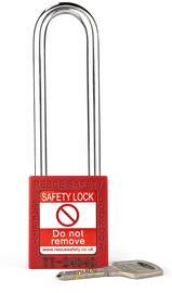 Reece Safety Red Nylon Padlock (Keyed Differently)